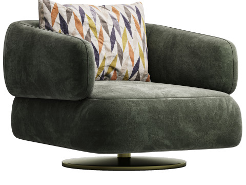 Zeppelin Armchair 3Dモデル