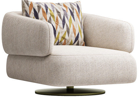 Zeppelin Armchair 3Dモデル