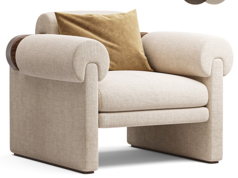 Armchair Elliot 3Dモデル
