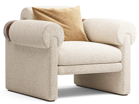 Armchair Elliot Modelo 3D