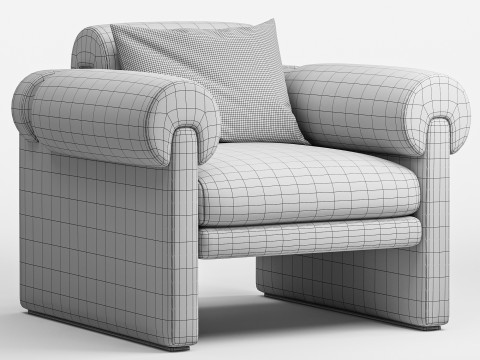 Armchair Elliot Modelo 3D