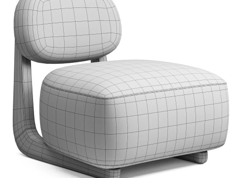 Didsbury Accent Chair 3D Model