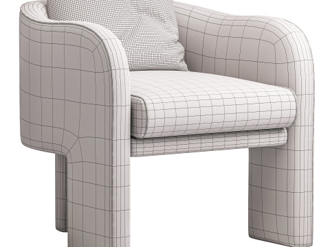 Robyn Armchair 3Dモデル