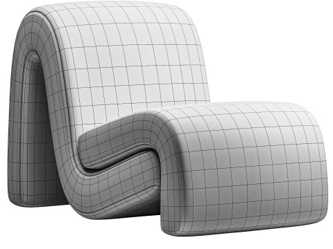 Curve Chair Modelo 3D