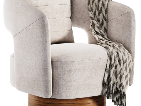 356 Armchair by Ditre Italia 3D Model