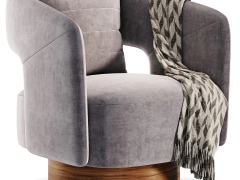 356 Armchair by Ditre Italia 3D Model