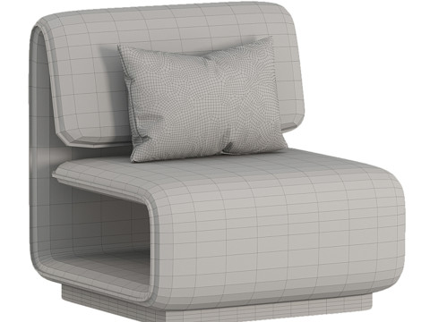 Gubin Armchair Modèle 3D