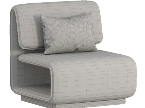 Gubin Armchair 3D Model