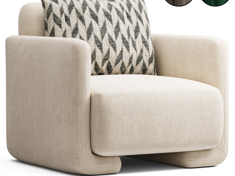 FALLON ARM CHAIR 3Dモデル