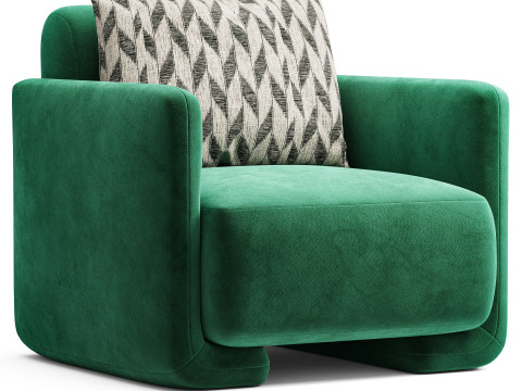 FALLON ARM CHAIR 3D Model