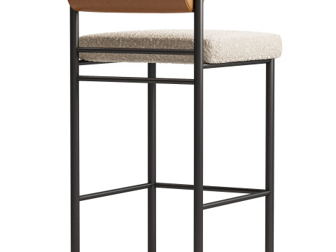 Bar stool Balla 3D Model