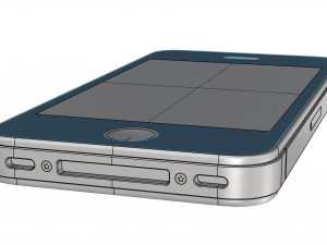 Apple iPhone4 3D Model