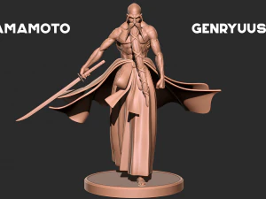 Yamamoto Genryusai - Model cetak 3D pemutih Model Cetak 3D