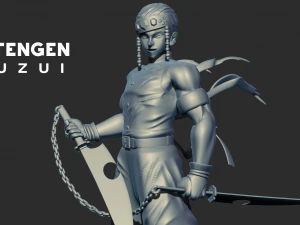 Убийца Демонов Тенген Узуи 3D модель для печати 3D Принт Модель