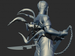 Demon Slayer Tengen Uzui 3D print model 3D 打印模型