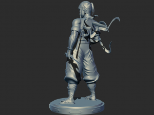 Demon Slayer Tengen Uzui 3D print model 3D 打印模型