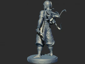 Demon Slayer Tengen Uzui 3D print model 3D Print Model