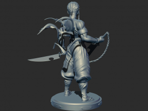 Demon Slayer Tengen Uzui 3D print model 3D 打印模型