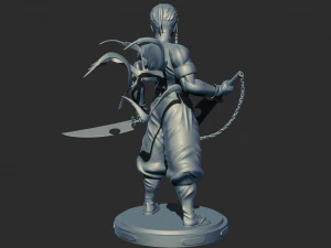 Demon Slayer Tengen Uzui 3D print model 3D Print Model