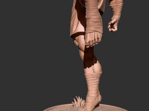 Sagat - Street fighter 3D print model Model Cetak 3D