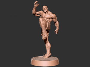 Sagat - Street fighter 3D print model Model Cetak 3D