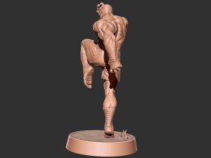 Sagat - Street fighter 3D print model Model Cetak 3D