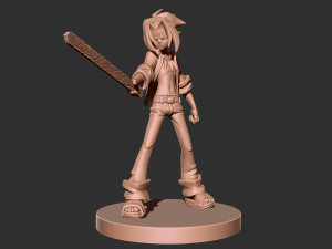 Yoh Asakura - Shaman King 3D print model 3D Принт Модель
