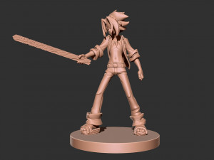 Yoh Asakura - Shaman King 3D print model 3D Print Model