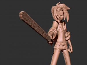 Yoh Asakura - Shaman King 3D print model 3D Print Model
