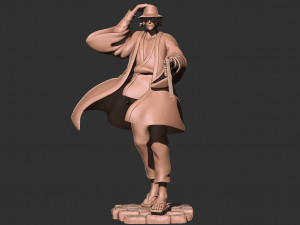 Urahara Kisuke - Bleach 3D print model 3D Print Model