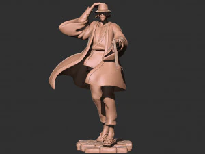 Urahara Kisuke - Bleach Modelo de impress&atilde;o 3D Modelo de Impressão 3D