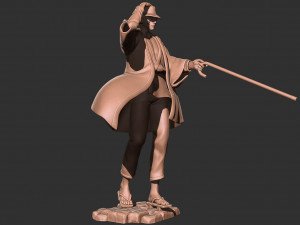 Urahara Kisuke - Bleach 3D print model Modello di stampa 3D