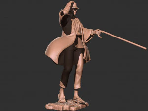 Urahara Kisuke - Bleach 3D print model 3D Print Model
