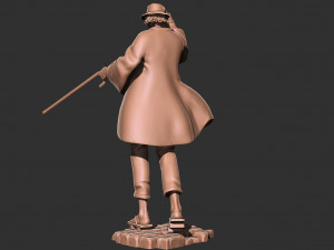 Urahara Kisuke - Bleach 3D print model Modello di stampa 3D