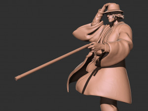 Urahara Kisuke - Bleach 3D print model Modello di stampa 3D