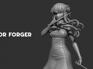 Spy X family Yor Forger 3D print model 3D Print Model