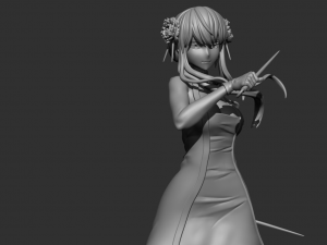 Spy X family Yor Forger 3D print model 3D Print Model