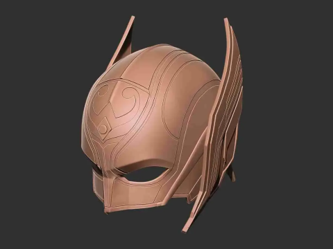Mighty Thor Helmet - love and thunder 3D print model 3Dプリントモデル