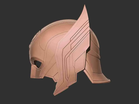 Mighty Thor Helmet - love and thunder 3D print model 3Dプリントモデル
