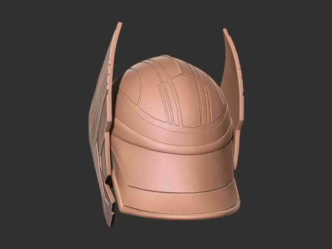 Mighty Thor Helmet - love and thunder 3D print model 3Dプリントモデル