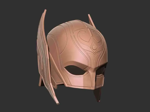 Mighty Thor Helmet - love and thunder 3D print model 3Dプリントモデル