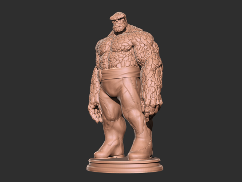 The Thing F4 3d print model Modèles 3D en vedette