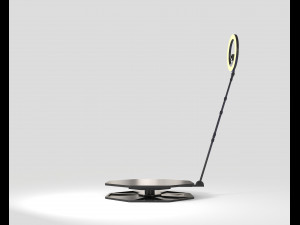 360 degree spin camera booth Modelo 3D