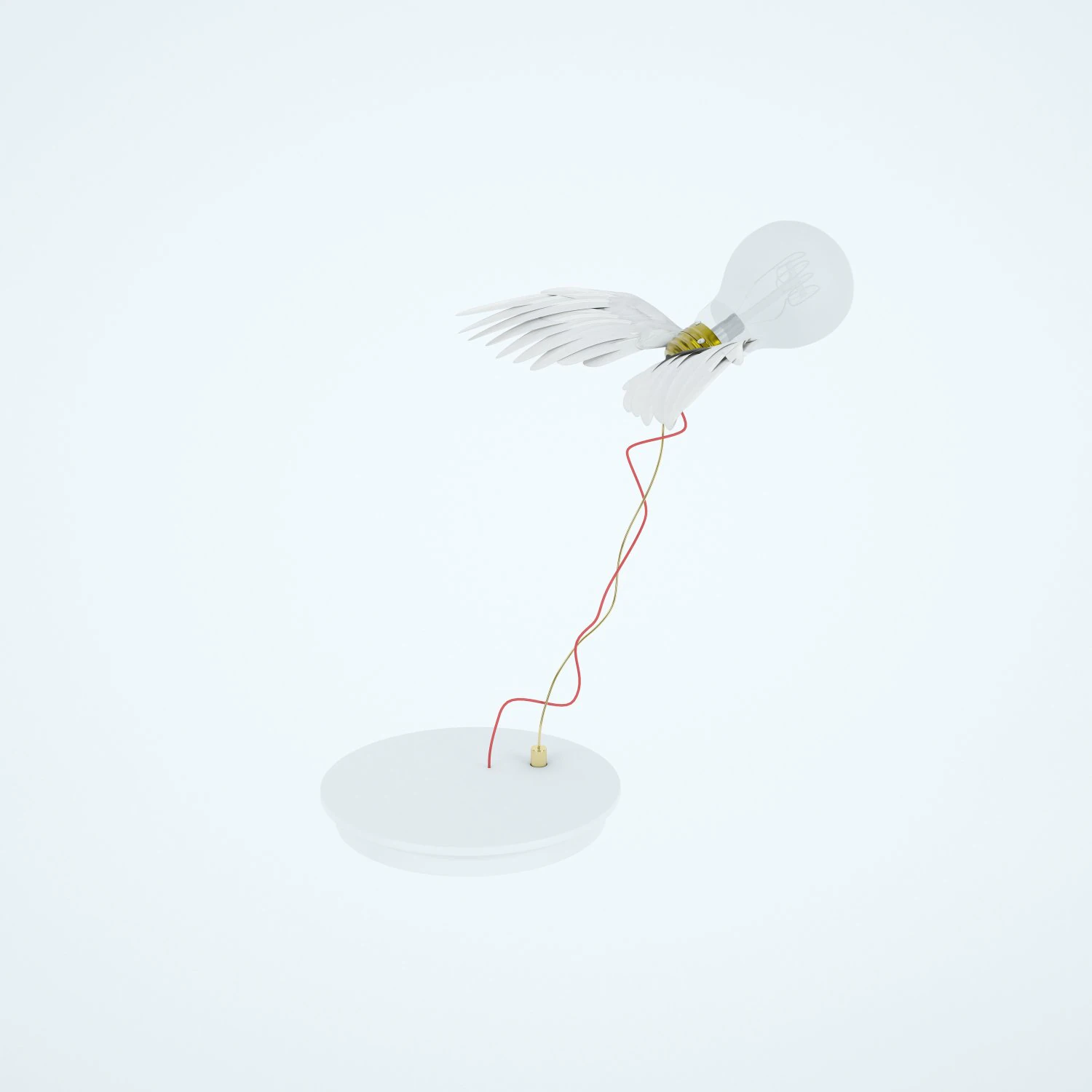 Ingo Maurer - Lucellino 3D Model .c4d .max .obj .3ds .fbx .stl .blend 