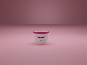 Decorative Cute Vases 3D Model