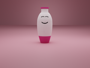 Decorative Cute Vases 3D Model