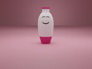 Decorative Cute Vases 3D Model