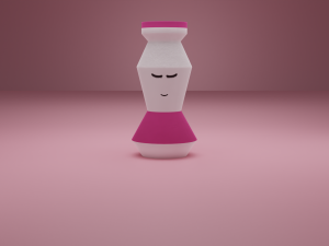 Decorative Cute Vases 3D Model
