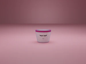 Decorative Cute Vases 3D Model
