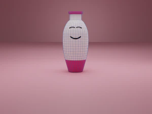 Decorative Cute Vases 3D Model